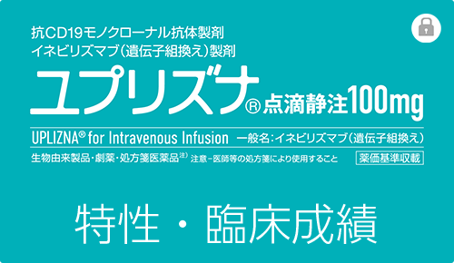 ユプリズナの特性・臨床成績